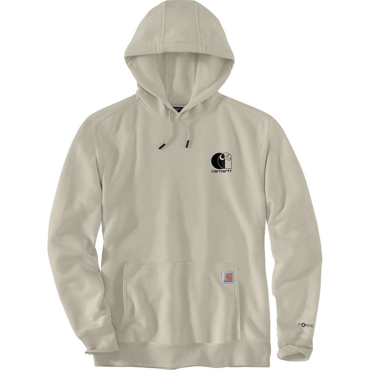Carhartt Force Logo Sweatshirt cobblestone (EC0) M REG 107064-EC0MREG