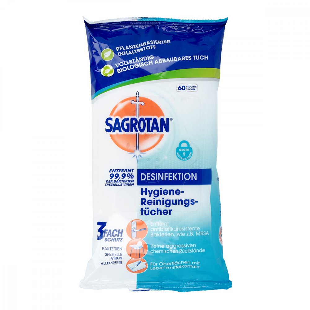 Reckitt Benckiser Deutschland GmbH Sagrotan Hygiene-reinigungstücher 13713641