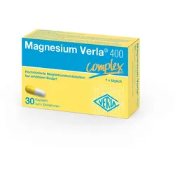 Magnesium Verla 400 Kapseln 30 St