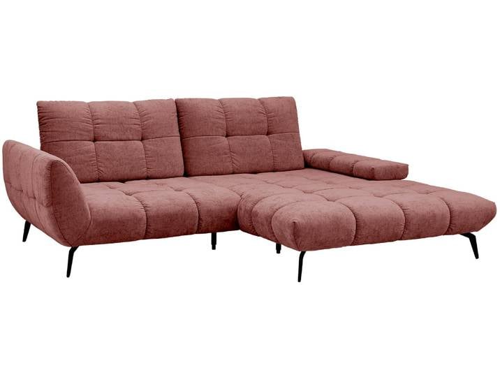 Set one by Musterring Ecksofa SET ONE MALIBU, rotbraun, Webstoff