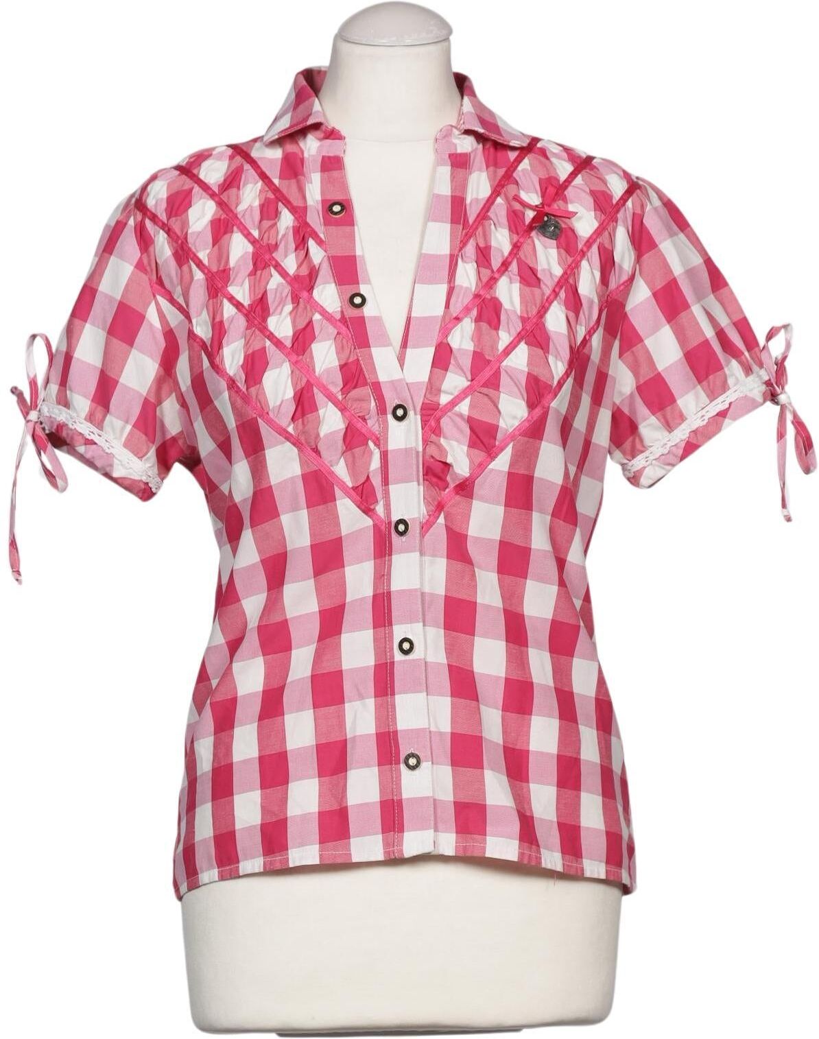 Stockerpoint Damen Bluse, Mehrfarbig, Gr. EU 38, Baumwolle / Synthetik - Second Hand