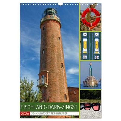 Sehnsuchtsort Fischland-Darß-Zingst (Wandkalender 2026 DIN A3 hoch), CALVENDO Monatskalender