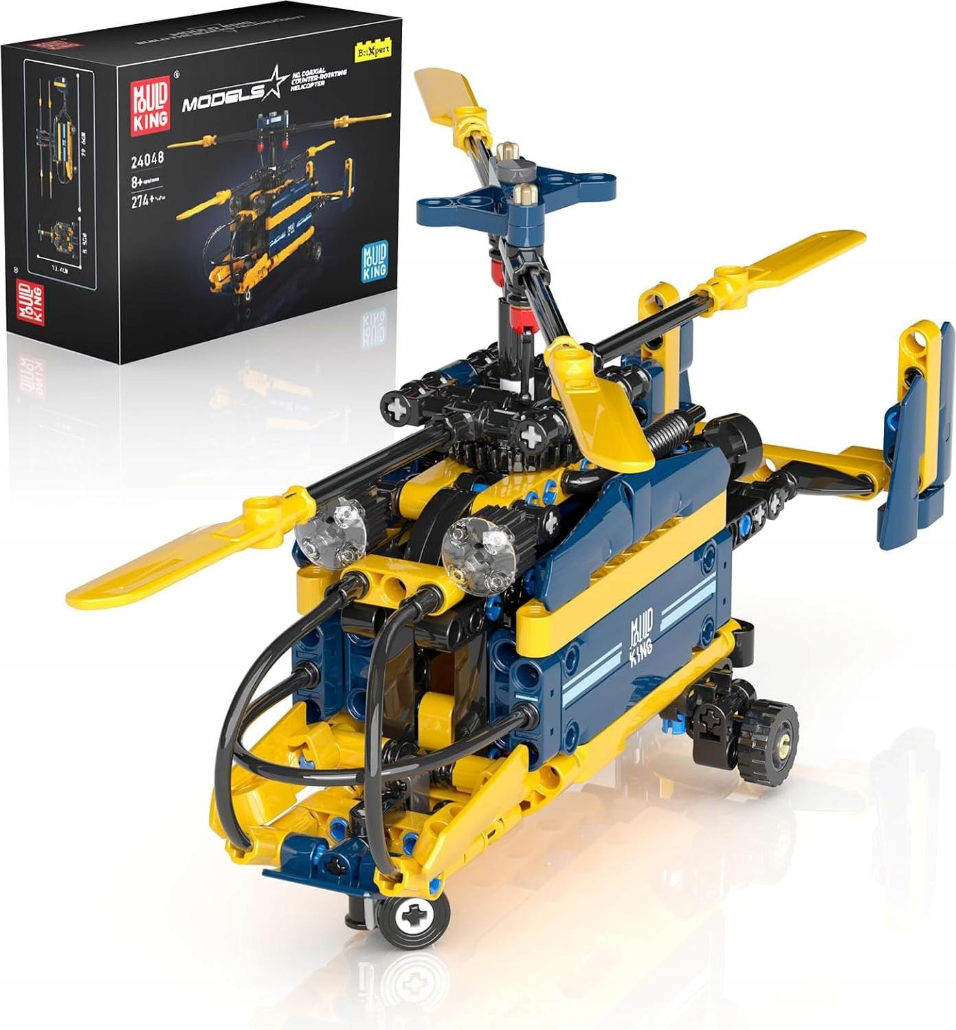 Mould King 24048 Helikoptermodel met rotoren