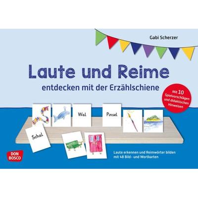 Laute und Reime entdecken mit der Erzählschiene. Erzählschienen-Figurenset, Set von Gabi Scherzer, Don Bosco, 978-3-7698-2486-5