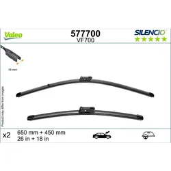 Scheibenwischer VALEO 577700 für Kia Sportage V