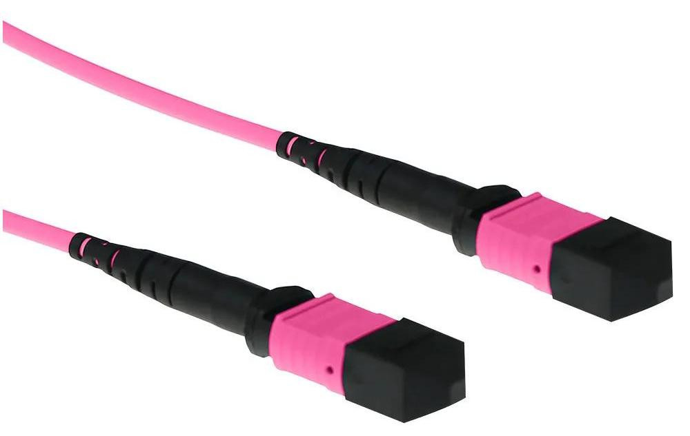 ACT RL7762 OM4 MPO/MTP naar MPO/MTP kabel, 2 meter