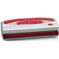 MagicVac Genius Vakuumierer300 Watt, 10 Ltmin, 800 mbar, Vakuumiergerät, Rot, Silber