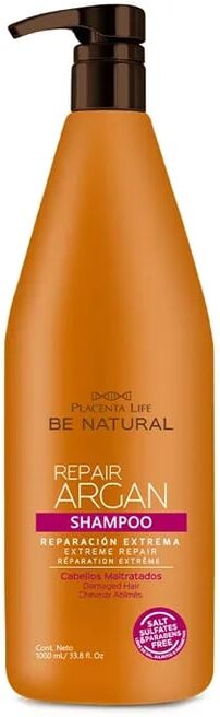 Be Natural Repair Argão Champô Reparação Extrema 1 L