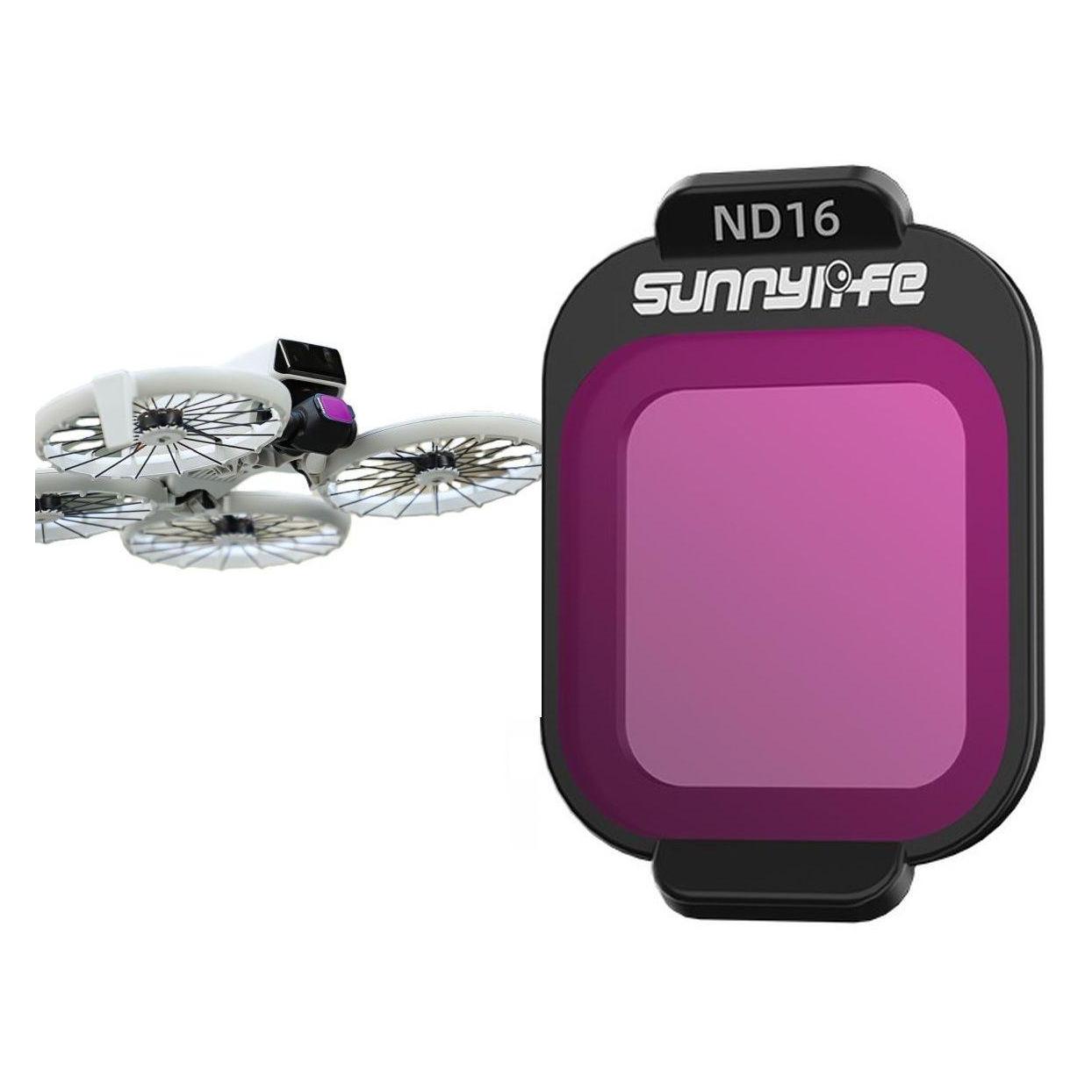 Sunnylife Filtr Pełny Szary Nd16 Ndx16 Do Drona Dron Dji Flip Etui Na Filtr / Fi962-16 (Drohnen Filter) (Sunnylife)