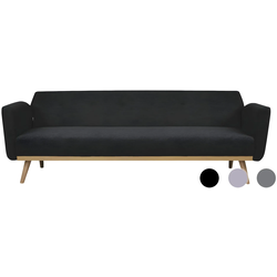 SalesFever »Kiana« Schlafsofa Hellgrau
