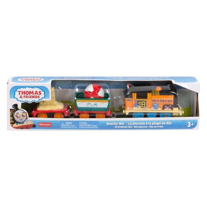 Friends Thomas und Motorisierter Dampfzug mit Waggon 2022 (6) (HFX97)