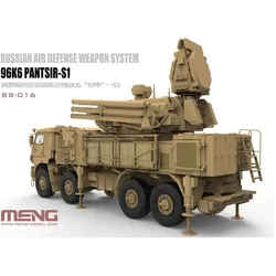 Meng-Model Russian Air Defense Weapon System 96K6 Pantsir-S1