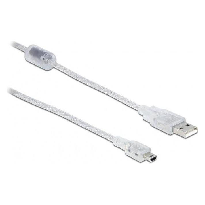 Delock USB2.0-Kabel A-MiniB: 0.5m (0.50 m, USB 2.0) (83904)