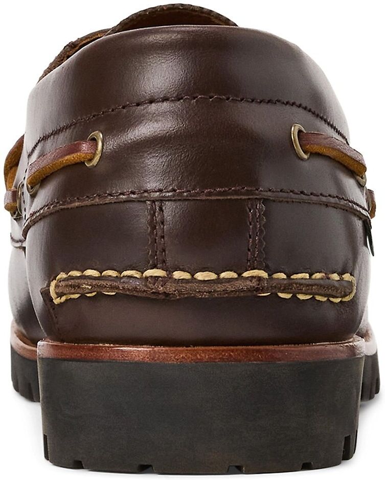 POLO RALPH LAUREN Mocassins bateau en cuir Ranger Deck