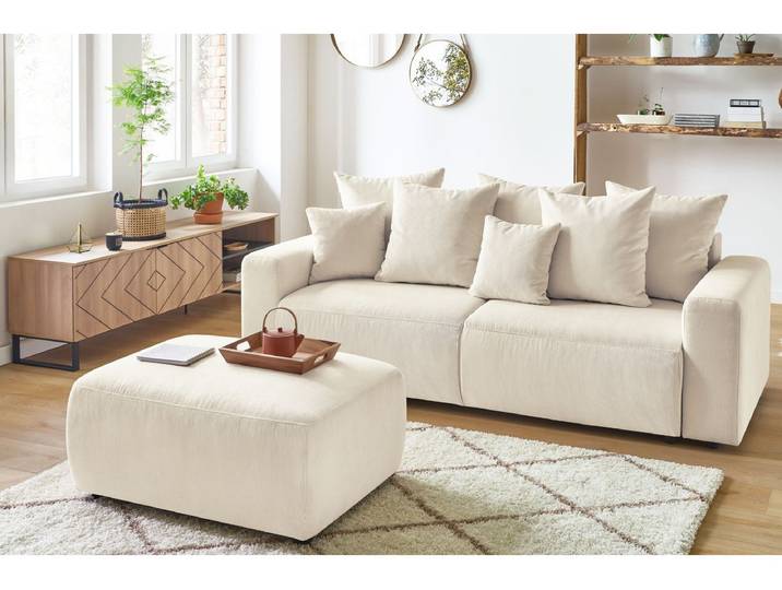 Pouf ENVY velours côtelé