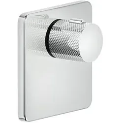 Gessi Inciso Fertigmontage-Set für 3/4 Hochleistungs Unterputz-Thermostat ohne Absperrung, 58254031, Farbe: Chrom