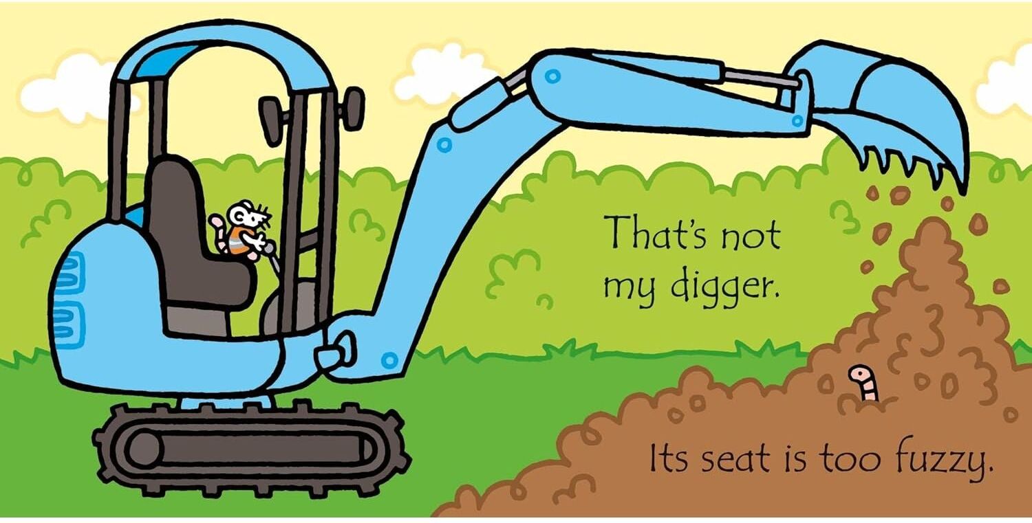 Usborne Publishing Ltd That's not my digger by Fiona Watt (Usborne Touchy-Feely Books)