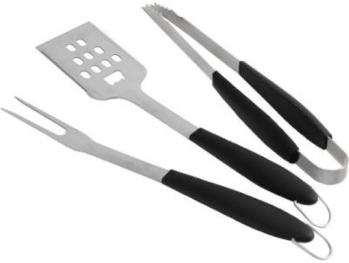 Le Marquier - Ustensile Plancha Kit 3 Ustensiles Inox Agr02