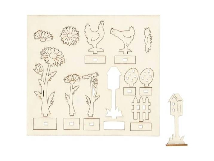 Creativ Huizen, meubels en figuren, andere, one size