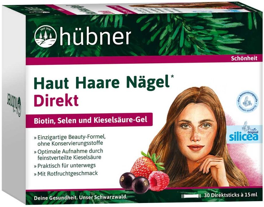 Hübner Naturarzneimittel GmbH Hübner Haut Haare Nägel Direkt Rotfrucht Flüss. 30X15ml