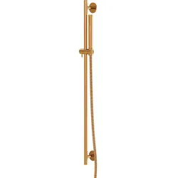 Steinberg Serie 100 Brausegarnitur 1001601RG Stange 900mm, mit Metallbrauseschlauch 1800mm, Rose Gold