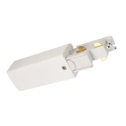 Deko-Light 3-Phasen Schienensystem D Line DALI elektrischer Einspeiser links weiß