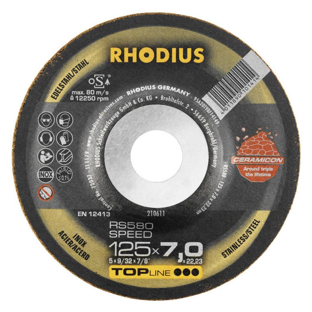 Rhodius RS580 SPEED Schruppscheibe (210611)