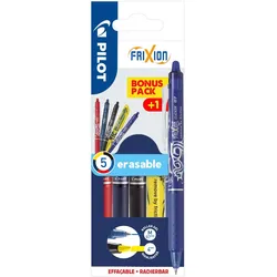 PILOT FRIXION ball CLICKER Tintenroller 0.4 mm Mehrfarbig