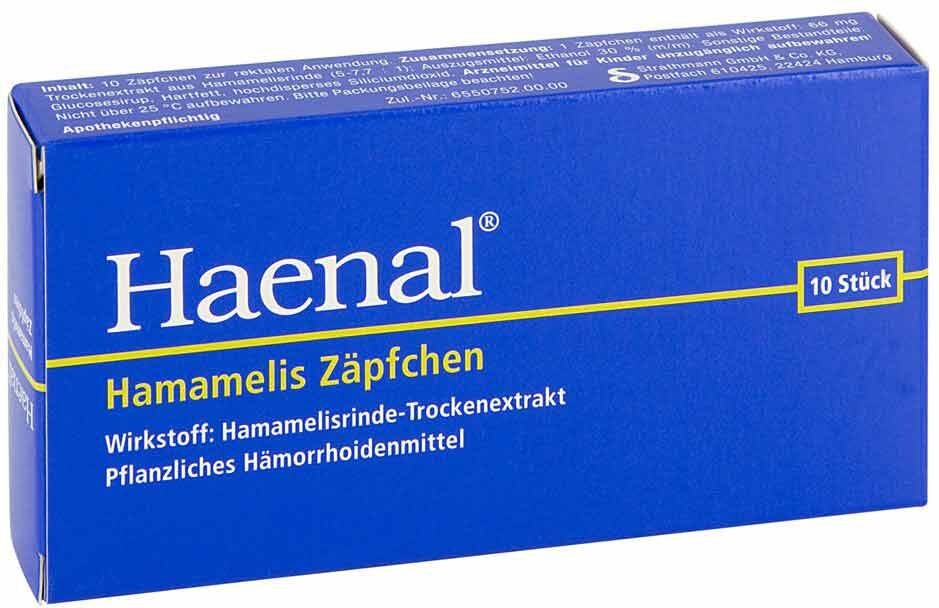 Haenal Hamamelis Zäpfchen