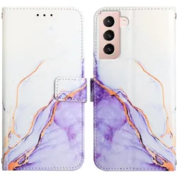 König Design Hülle Handy Schutz für Samsung Galaxy S21 Case Cover Tasche Wallet Etui 360 Grad (Samsung Galaxy S21), Smartphone Hülle, Weiss
