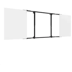 Vogels SmartMetals Zubehörkit Whiteboards lackiert für Liftsysteme 70 - 86 Zoll