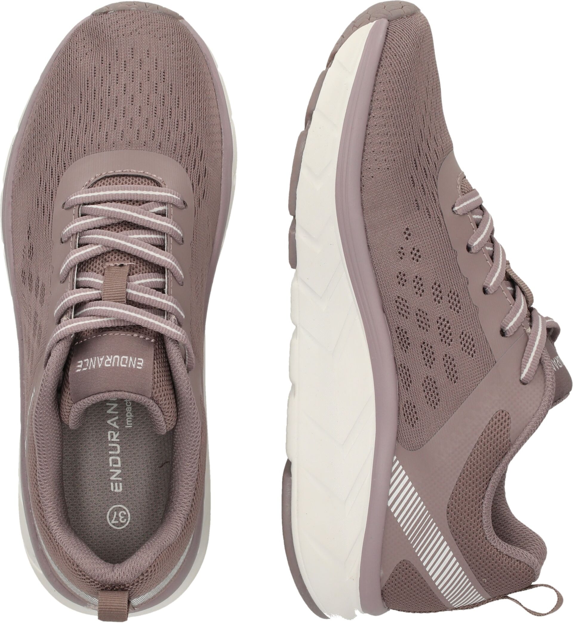Sneaker ENDURANCE "Fortlian", Damen, Gr. 38, lila (purpurviolett), Kunstfaser, Schuhe Sneaker, mit komfortabler Dämpfung