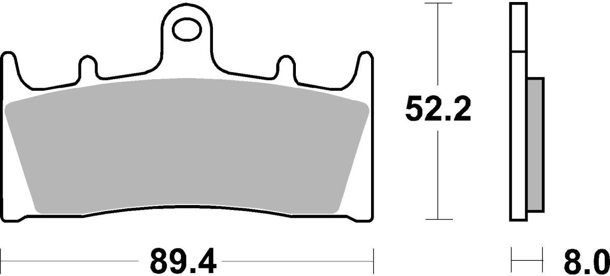 Brembo Set di pastiglie freno 07SU19LA