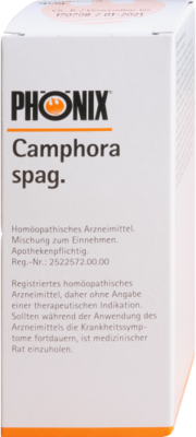 PHÖNIX LABORATORIUM GmbH PHÖNIX CAMPHORA spag.Mischung 100 ml 04223257