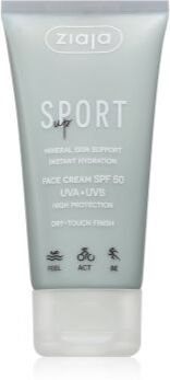 Ziaja Sport Up Face Cream creme de dia hidratante SPF 50 50 ml. Sport Up Face Cream