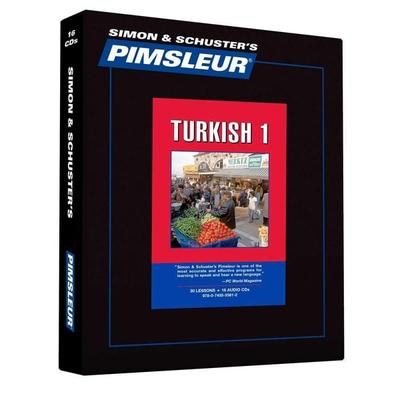 Pimsleur Turkish Level 1 CD: Learn to Speak and Understand Turkish with Pimsleur Language Programs - Pimsleur, CD, 9780743533812