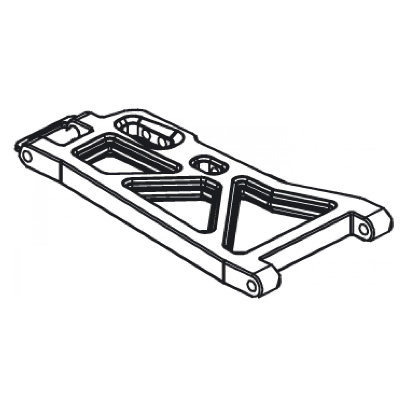 Jamara Querlenker Tiger-Cocoon unten hinten (505087)