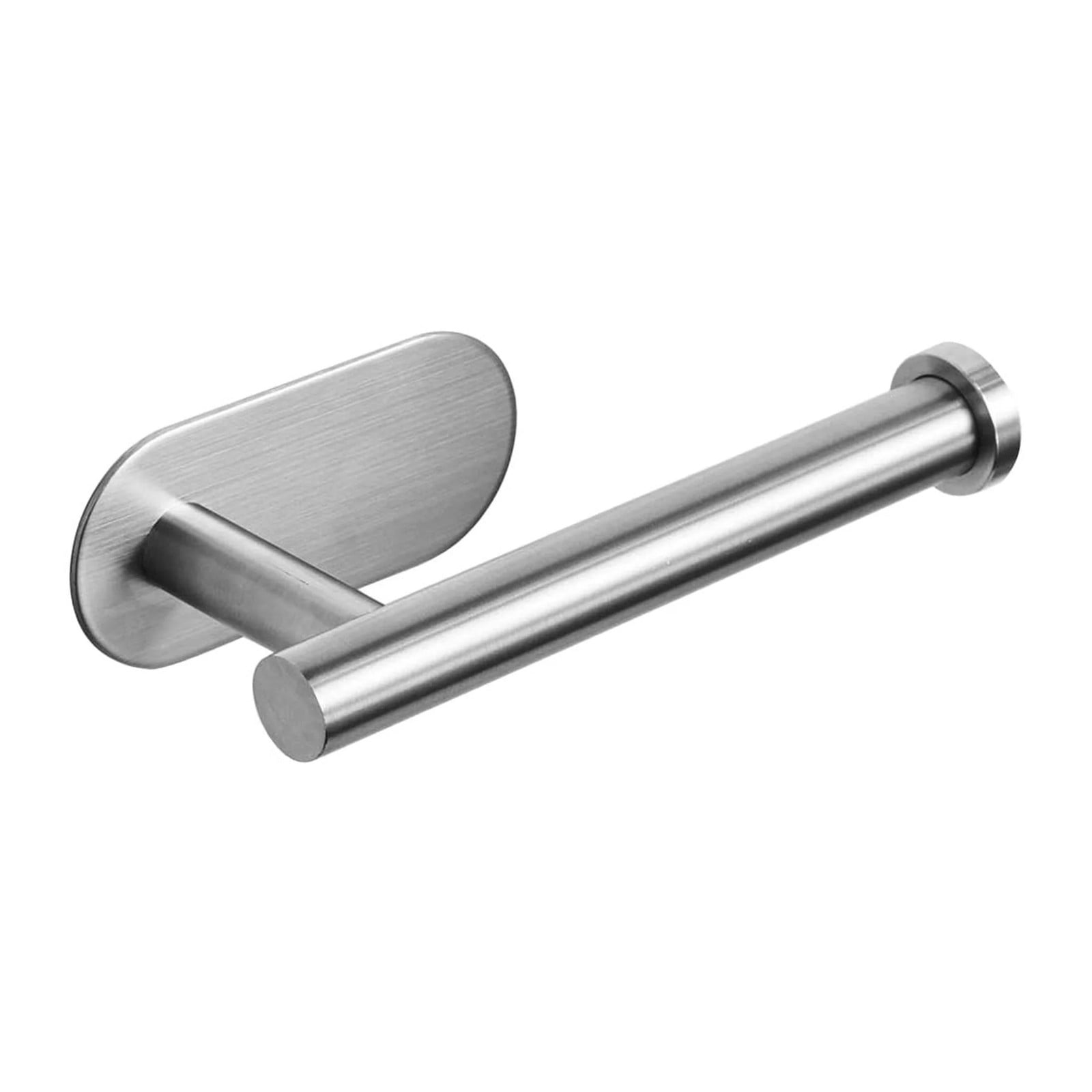 XIVADA Toiletrolhouder Nino - Rvs - Zelfklevend - Zilver