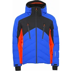 Peak mountain, Herren, Skijacke, Chalet (L), Orange, Blau, Schwarz