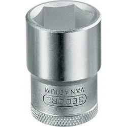 GEDORE Steckschlüssel-Einsatz 1/2'' 6-kant SW 19 Art.Nr. 19 19
