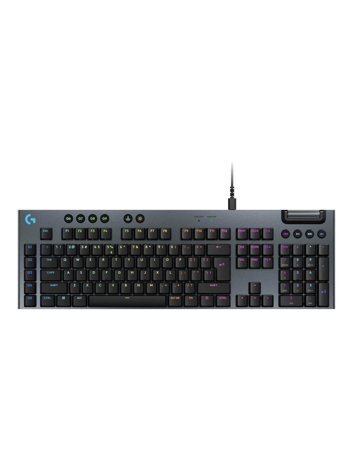 Logitech G915 X Wired - Tactile - Full-Size - Gaming Tastatur - Full-Size - Universal - Schwarz