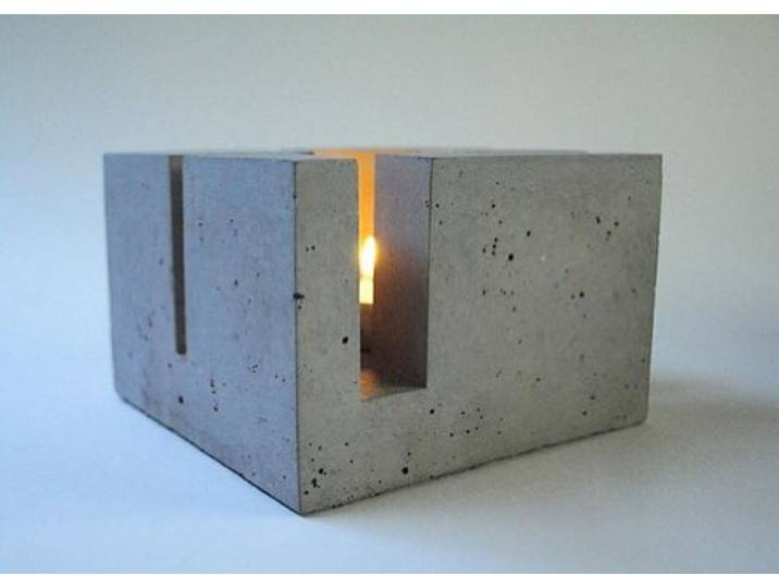 Betonware Stövchen: t_Licht, Beton, Anthrazit