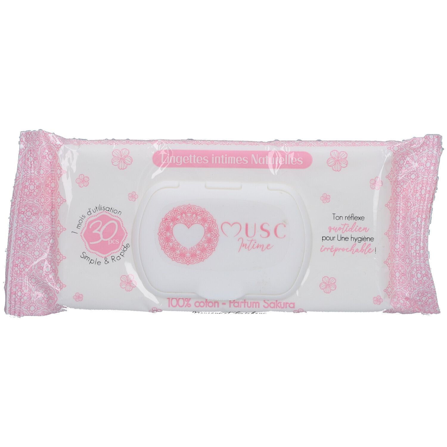 Musc Intime Fleur de Sakura - L'innoncente Lingettes intimes 30st 30 St Tücher