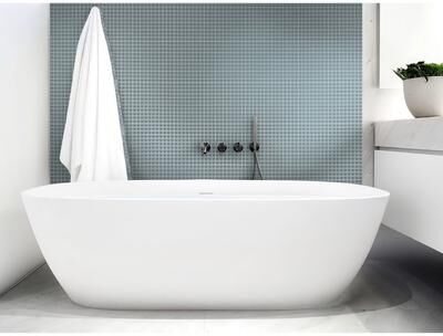 "Apollo tile 12"" x 12"" Colorway Glossy Stone Blue Glass Tile (9.67 sq ft/case) - 10 Pack"