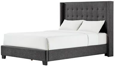 iNSPIRE Q Bold Melina Tufted Linen Wingback Platform Bed