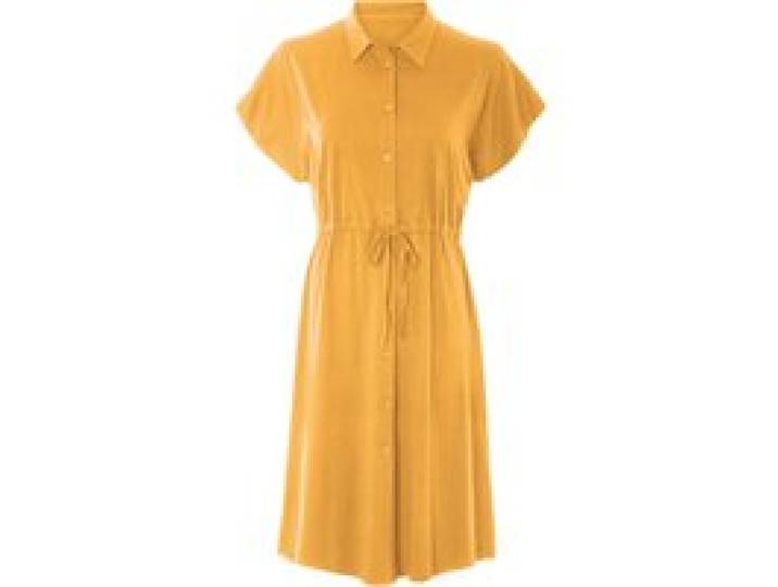 ESMARA® Robe femme, en coton. (jaune, L(42/44))