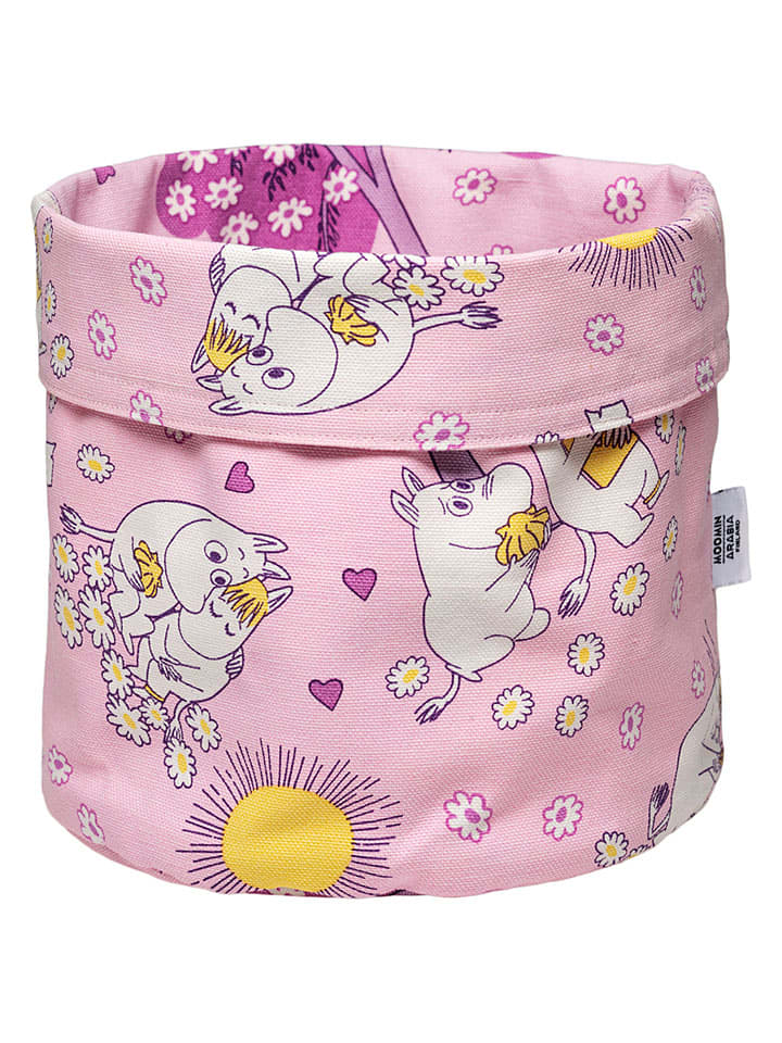 Moomin Aufbewahrungskorb ''Sweethearts'' in Rosa - Ø 20 cm - onesize