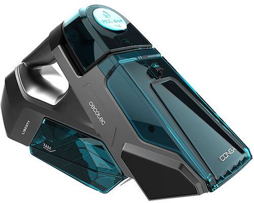 Cecotec Mini Aspirador de Limpeza de Estofos  Conga MotorHand Carpet&Spot Clean 2000 - Preto  Azul