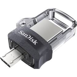 SanDisk Ultra® Dual Drive m3.0 USB-Zusatzspeicher Smartphone/Tablet Mehrfarbig 128 GB USB-A (USB 3.2 Gen 1) SDDD3-128G-G46