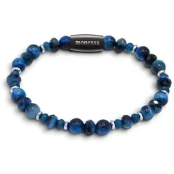 MONESSA Armband Edelsteine Magnetverschluss Edelstahl